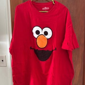 Sesame Street Bright Red Elmo Tee